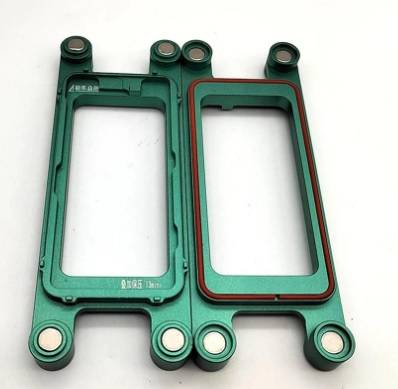 قالب مغناطيسي لتثبيت وتركيب او إصلاح اطار الشاشة لشاشة LCD ايفون13 pro max  لتثبيت وتركيب وإصلاح اطار الشاشة