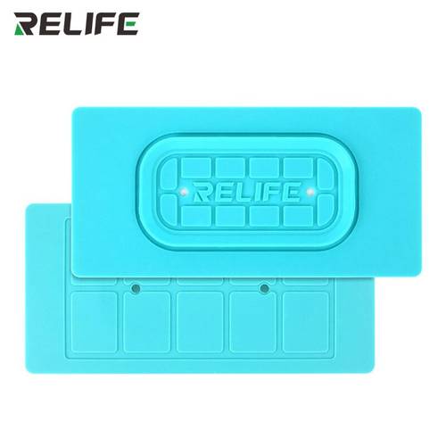 RELIFE Anti-slip Heat-resistant Silicone Pad Universal 7-inch Curved Screen Separator Protective Phone Repair Mat Rl-004SA