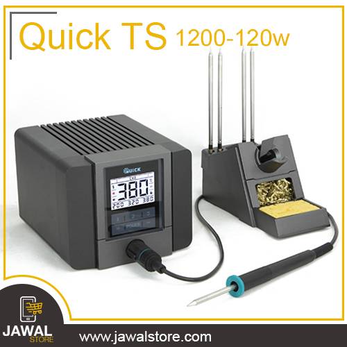 ts-1200A Soldering Station quick 120 w - QUICK TS1200A Soldering Station/England plug