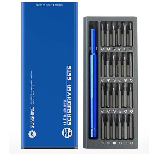 طقم مفك متعدد المقاسات ومتعدد الاستخدام  - SUNSHINE SS-5118