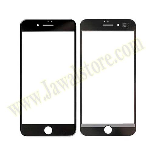 front glass with frame and oca 3 * 1 iPhone 8plus black color