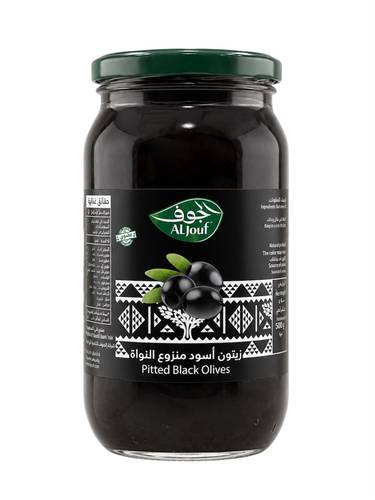 زيتون أسود منزوع النواة (الجوف)