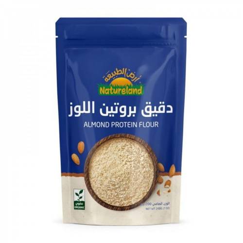 طحين بروتين اللوز  (ارض الطبيعة)