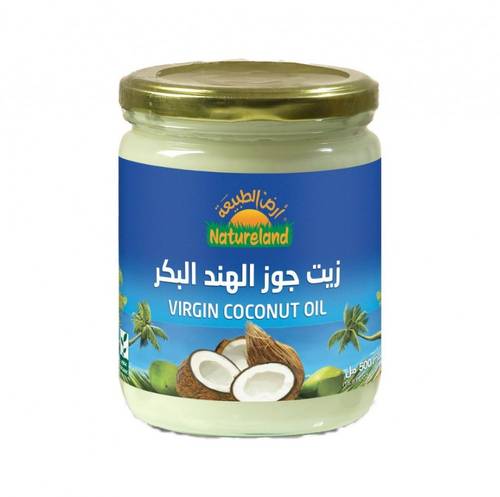 زيت جوز الهند (ارض الطبيعة) 500 مل