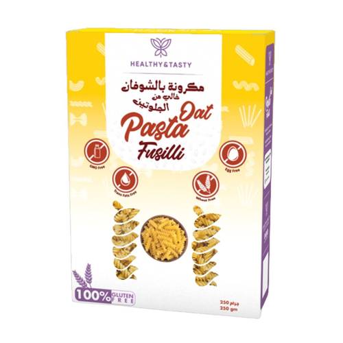معكرونة فوسيلي بالشوفان من هيلثي اند تيستي