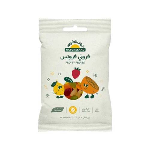 حلوى مطاطية بالفواكه عضوية  ( أرض الطبيعة )