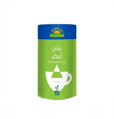 شاي الأبيض العضوي (ارض الطبيعة) 30 غ