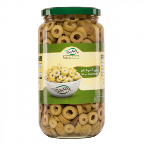 زيتون اخضر شرائح