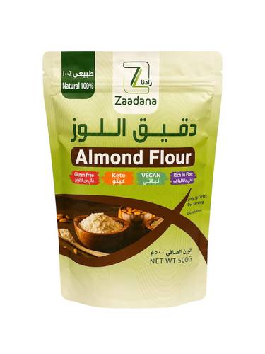 دقيق اللوز الكيتو خالي من الجلوتين من زادنا