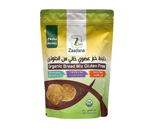 خليط خبز عضوي خالي من الجلوتين (زادنا)