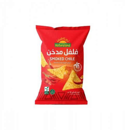 شبس التورتيا بفلفل المدخن (ارض الطبيعه) 45 غ