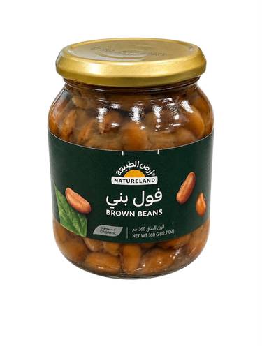 الفول بني (ارض الطبيعة) 360 غ
