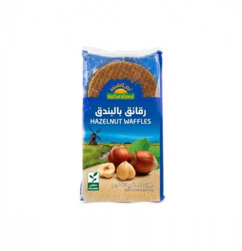وافل رقائق بالبندق حجم كبير (ارض الطبيعة) 175 غ