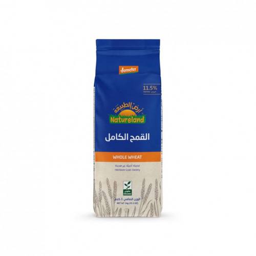 طحين القمح الكامل(ارض الطبيعه)