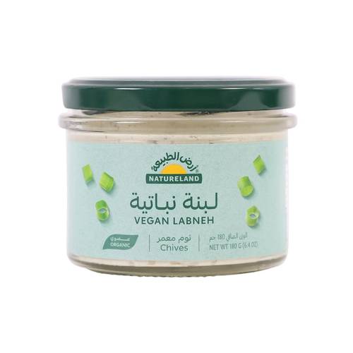 لبنة نباتية عضوية بالثوم المعمر (أرض الطبيعة)