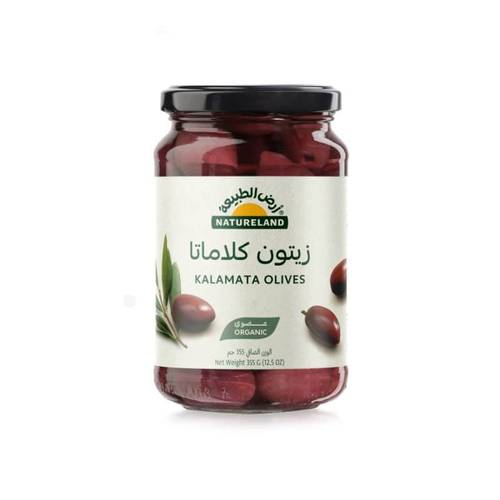 زيتون كلاماتا بالنوى عضوي ( ارض الطبيعة )