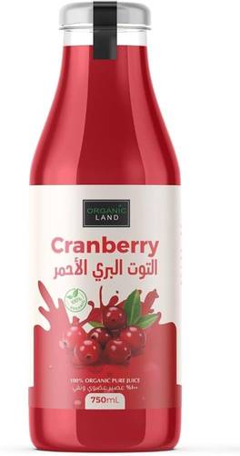 التوت البري الاحمر عضوي 100%