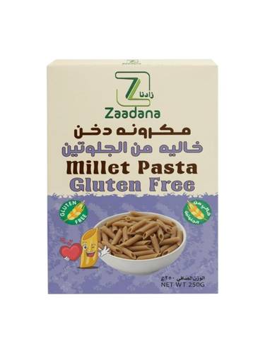 مكرونه دخن خالي من الجلوتين ( زادنا )