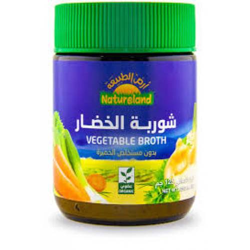 شوربة الخضار العضوية بدون مستخلص الخميرة (أرض الطبيعة)