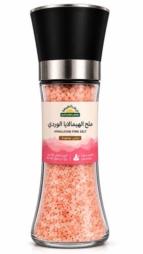 ملح الهيمالايا الوردي خشن ( ارض الطبيعة )