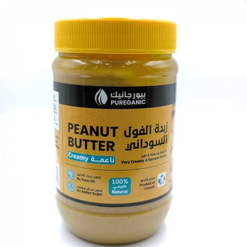 زبدة الفول السوداني ناعمة