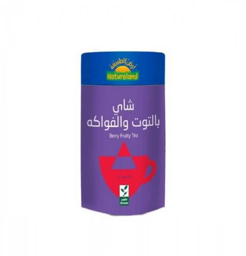 شاي عضوي توت وفواكة (ارض الطبيعة) 