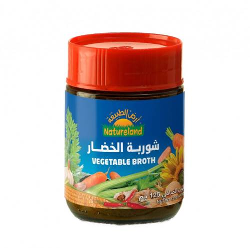 شوربة الخضار  العضوية (أرض الطبيعة) 125 غ