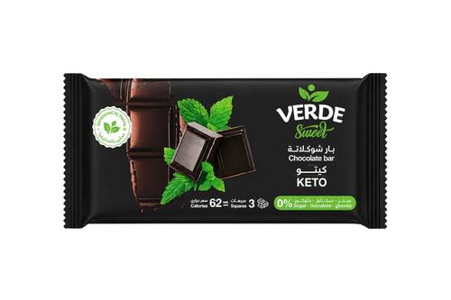شوكولاتة بار كيتو خالي من السكر ( فيردي )
