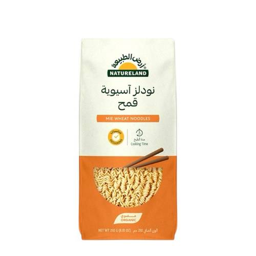 نودلز آسيوية عضوية بالقمح (أرض الطبيعة) 