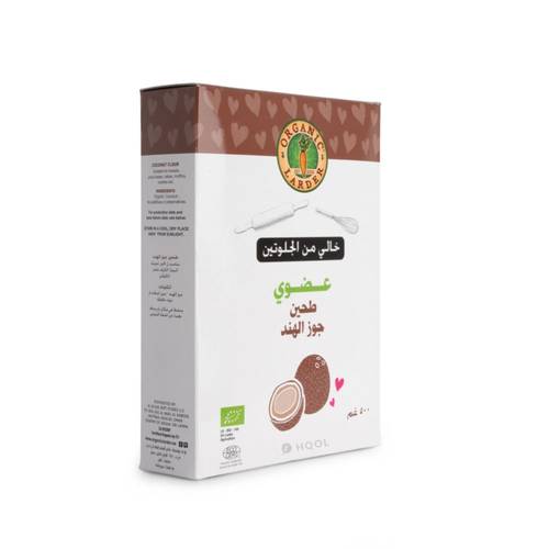 طحين جوز الهند عضوي خالي من الجلوتين