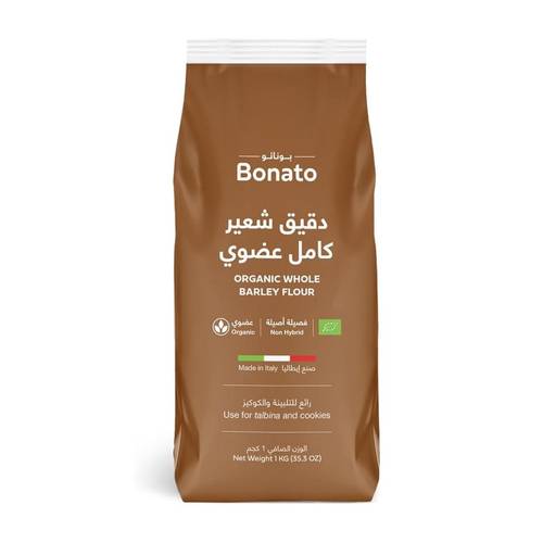 دقيق شعير كامل عضوي (بوناتو)