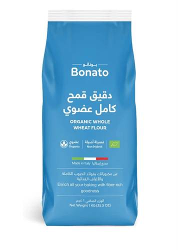 دقيق قمح كامل عضوي ( بوناتو )