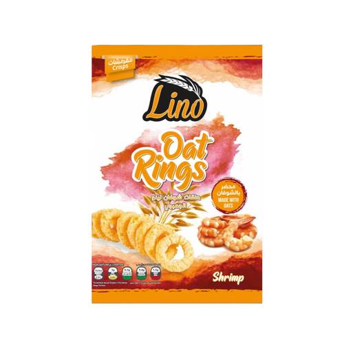 حلقات شوفان لينو نكهة الجمبري 