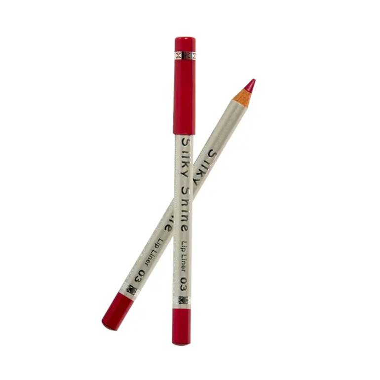 قلم تحديد شفايف مقاوم للماء من سيلكي شاين 03 بنفسجي 5ج