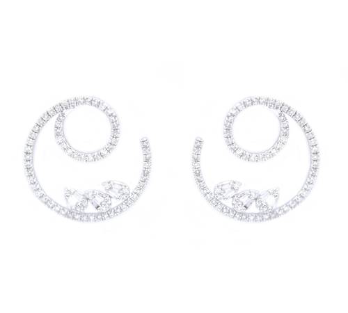 Diamond earrings