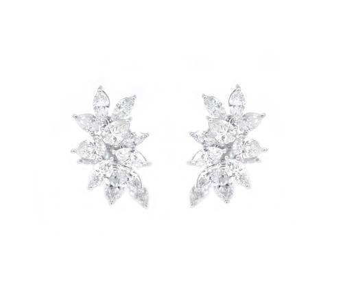 Diamond Solitaire Earrings