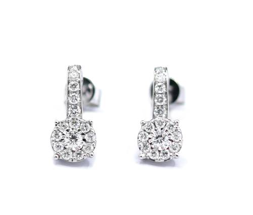 Diamond earrings