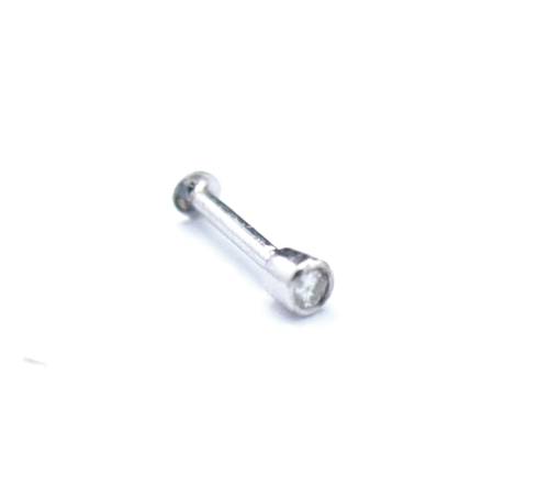 Diamond nose ring