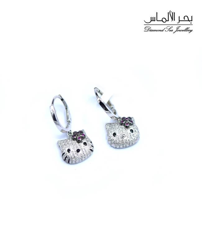 حلق الماس 