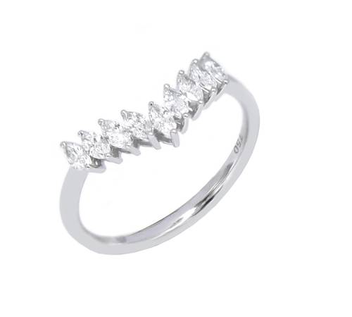خاتم سولتيرات ألماس Marquise CUT VS  F-G