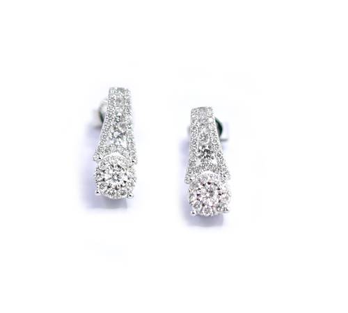 Diamond earrings