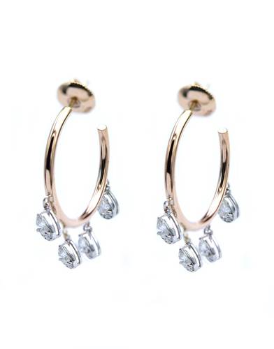 Diamond earrings