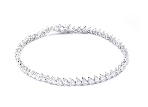 Diamond bracelet size 18.5 cm