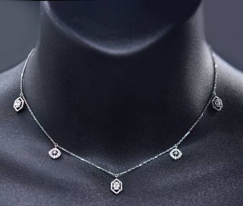 Diamond choker