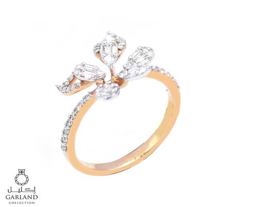 Diamond ring from the crown collection