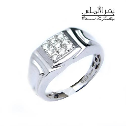 Men's diamond ring