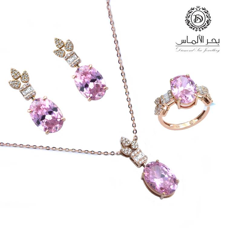نص طقم ألماس 