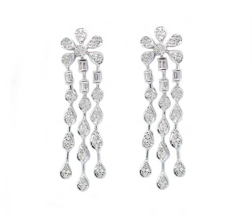 Diamond earrings