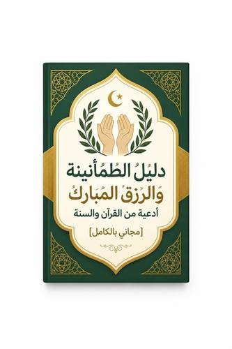 دليل الطمأنينة والرزق المبارك – أدعية من القرآن والسنة [مجاني بالكامل]
