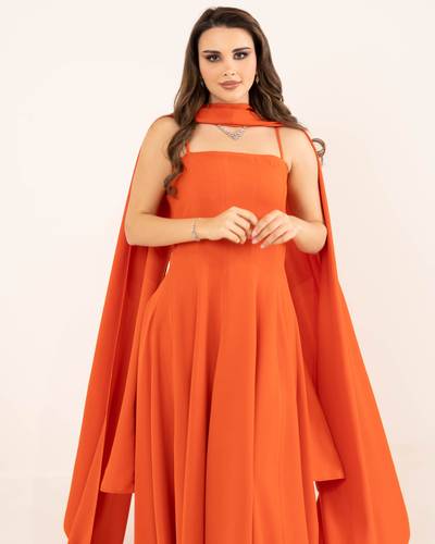 فستان وهج الغروب